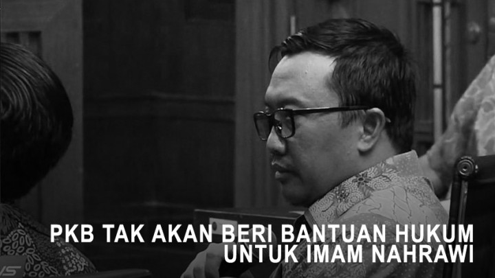 PKB Tak akan Beri Bantuan Hukum untuk Imam Nahrawi