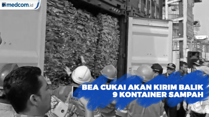 Bea Cukai akan Kirim Balik 9 Kontainer Sampah dari Australia