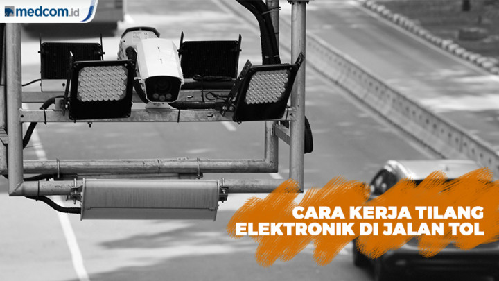 Cara Kerja Kamera Tilang Elektronik di Jalan Tol