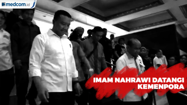 Pasca-Penetapan Sebagai Tersangka, Imam Nahrawi Datangi Kantor Kemenpora