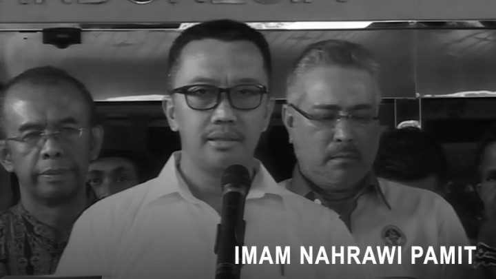 Jadi Tersangka, Imam Nahrawi Pamit dari Kemenpora
