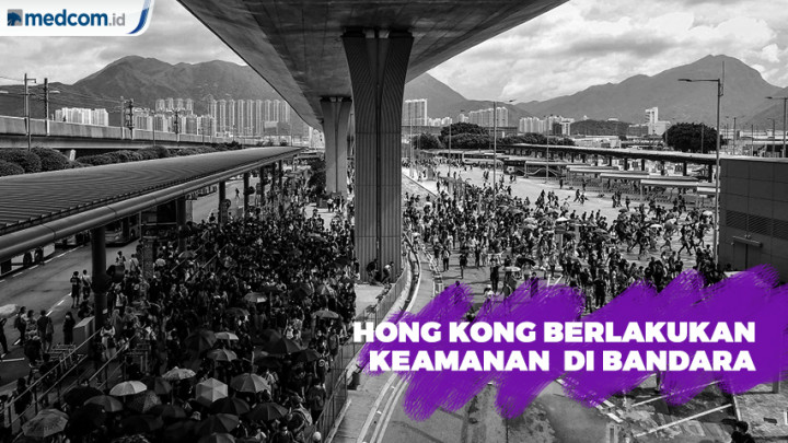 Hong Kong Berlakukan Keamanan Berlapis di Bandara