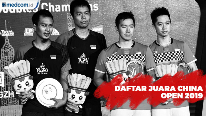 Hasil Laga Final China Open 2019, Ini Juara-juaranya