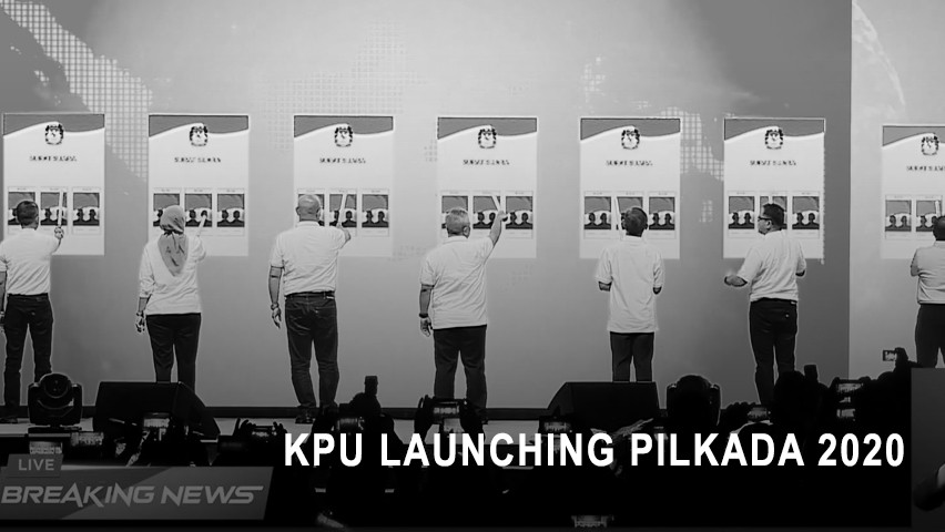 7 Komisioner KPU Gelar Proses Coblos Bersama