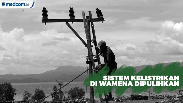 Sistem Kelistrikan di Wamena Dipulihkan