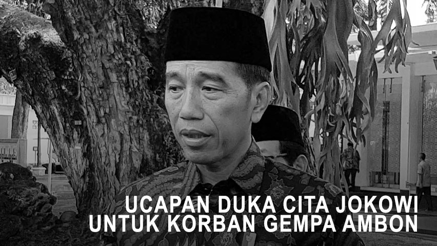 Duka Cita Jokowi Untuk Korban Gempa Ambon