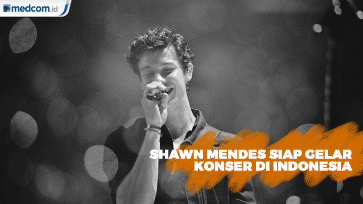 Shawn Mendes Siap Gelar Konser 8 Oktober Mendatang