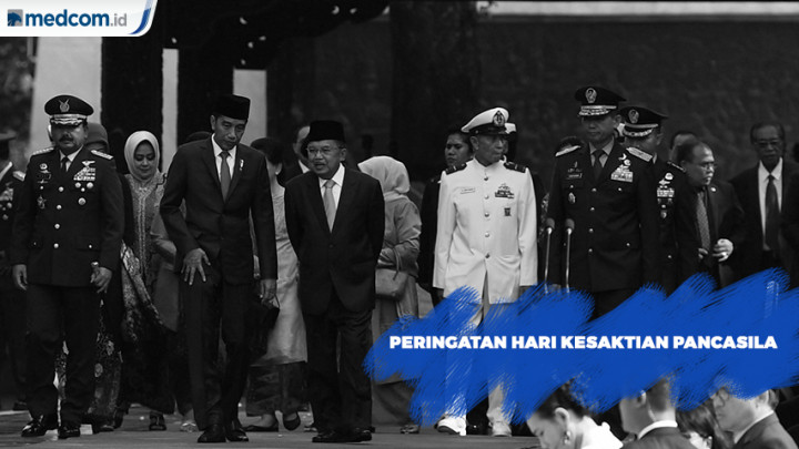 Jokowi Jadi Inspektur Upacara Hari Kesaktian Pancasila