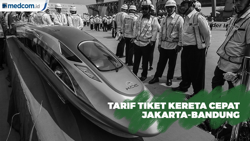 Tiket Kereta Cepat Jakarta-Bandung Paling Murah Berkisar Rp300 Ribu