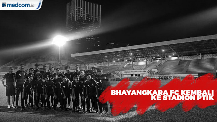 Bhayangkara FC Kembali ke Stadion PTIK