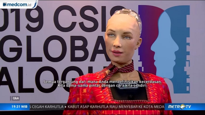 Highlight Q & A with Sophia the Robot