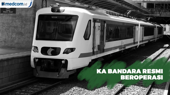 KA Bandara Resmi Beroperasi dari Stasiun Manggarai