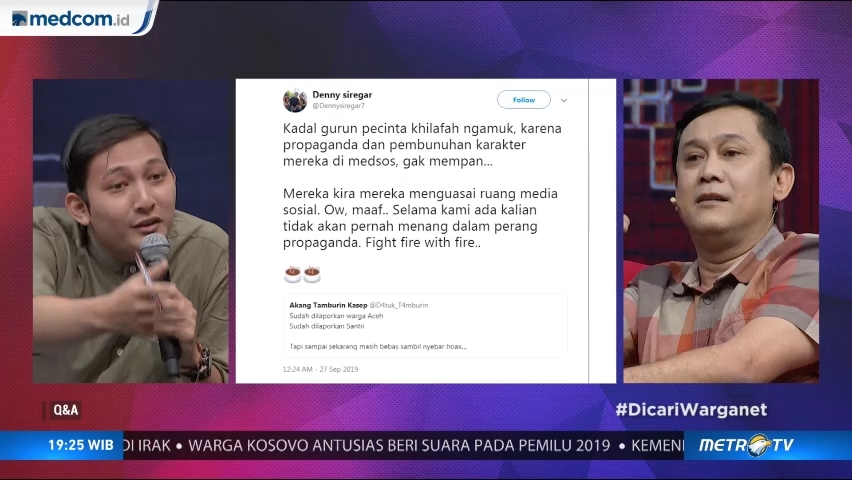 Highlight Q & A - Dicari Warganet