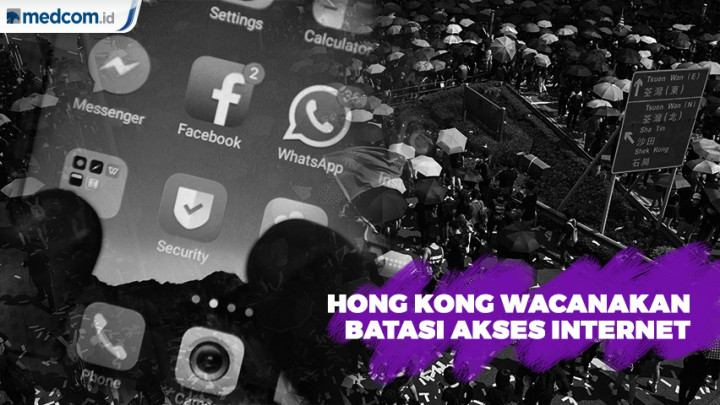 Redam Demonstrasi, Hong Kong Berencana Batasi Akses Internet