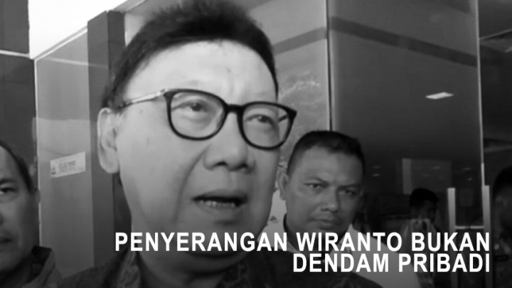 Mendagri Yakin Penyerangan Wiranto Bukan Dendam Pribadi