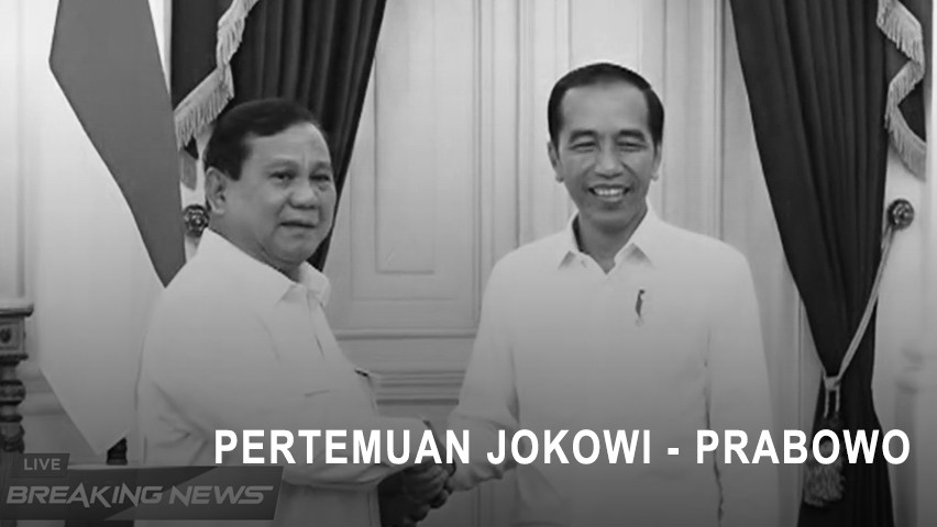 Pertemuan Jokowi - Prabowo di Istana