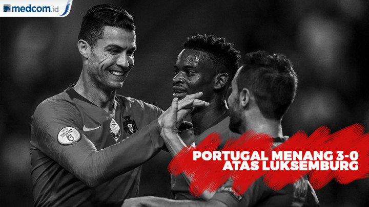 Timnas Portugal Bungkam Luksemburg