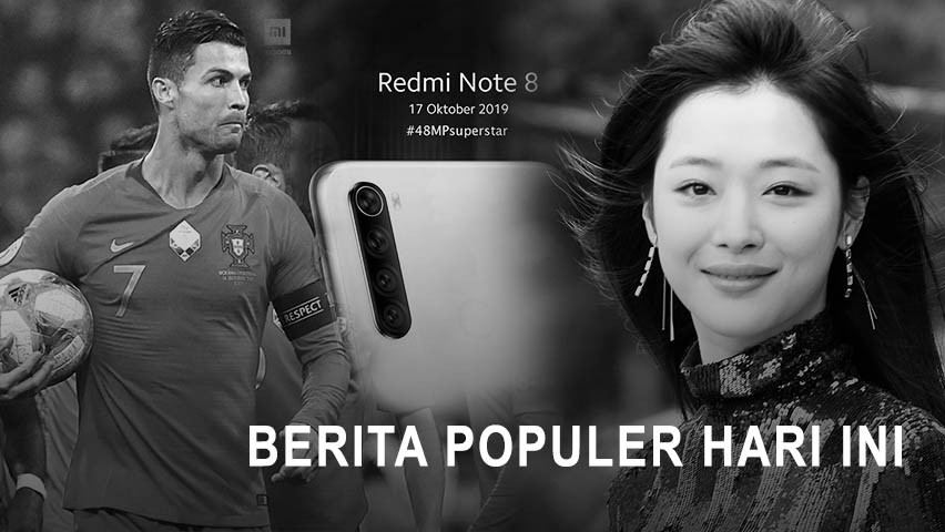Berita Populer Hari Ini: Penyebab Sully Bunuh Diri  hingga 700 Gol CR7