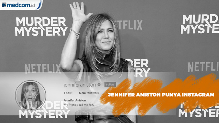 Selamat Bergabung Jennifer Aniston di Instagram