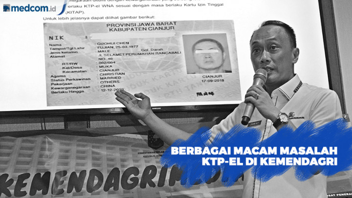 Berbagai Masalah KTP-el di Kemendagri