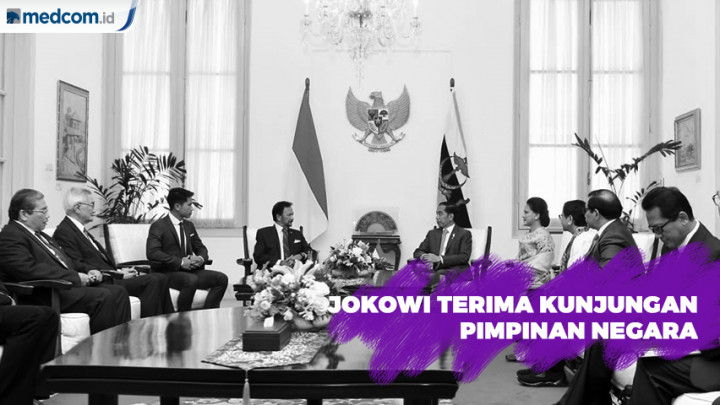 Sebelum Dilantik, Presiden Jokowi Terima Kunjungan Pimpinan Negara Sahabat