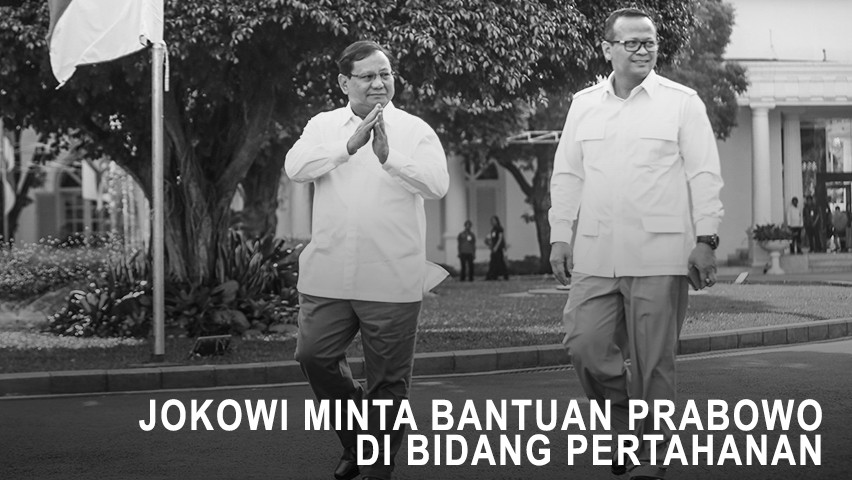 Jokowi Minta Bantuan Prabowo di Bidang Pertahanan