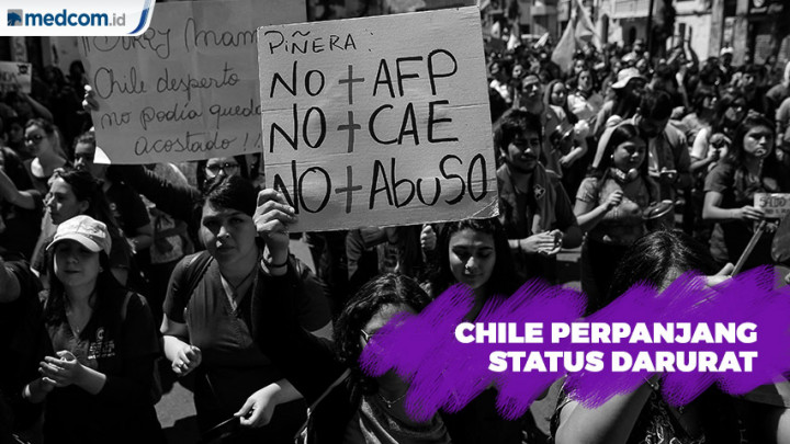 Pemerintah Chile Perpanjang Status Darurat