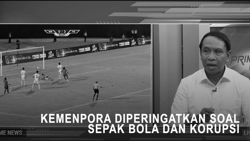 Highlight Primetime News - Menpora Diperingatkan soal Sepak Bola
