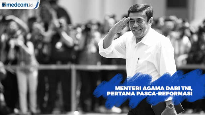 Menteri Agama dari TNI Pertama Pasca Reformasi
