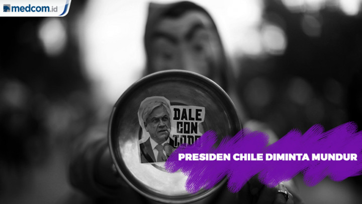 Presiden Sebastian Pinera Diminta Mundur Warga Chile