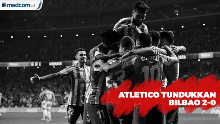 Atletico Tundukkan Bilbao 2-0