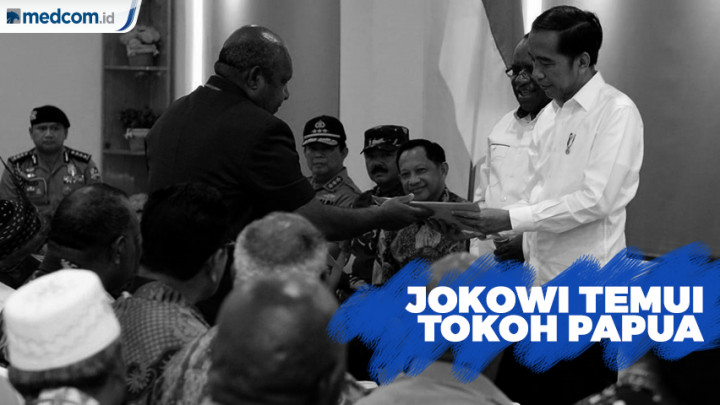 Temui Tokoh Papua, Jokowi Harap Wamena Kembali Normal