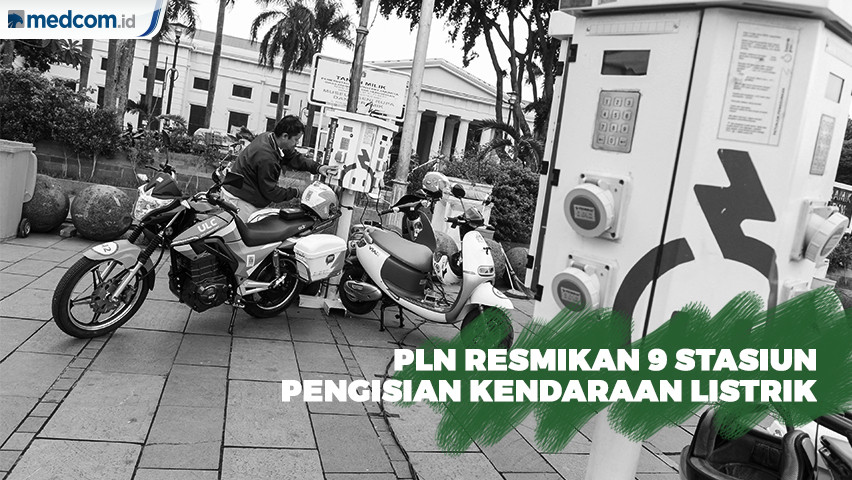 Dukung Kendaraan Listrik, PLN Resmikan SPKLU di 4 Kota