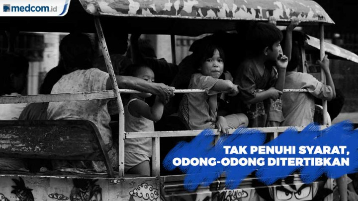 Tak Penuhi Syarat Kendaraan, Odong-Odong Ditertibkan