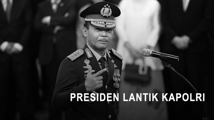 Pelantikan Kapolri Idham Azis