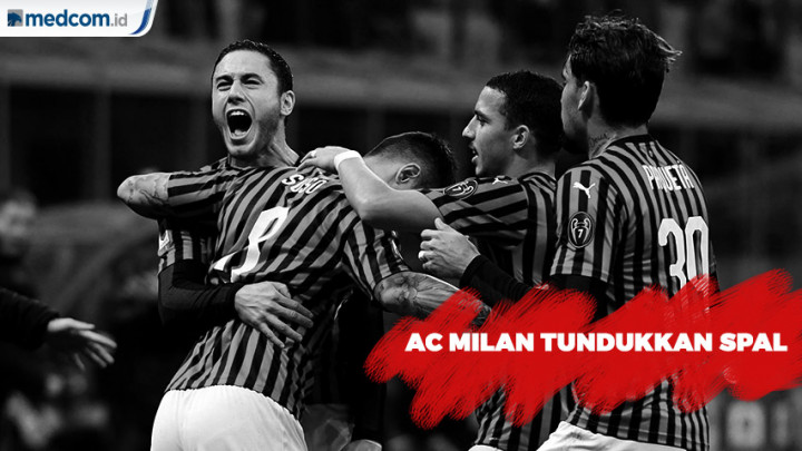 AC Milan Tundukkan SPAL 1-0