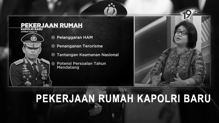 Highlight Primetime News - Pekerjaan Rumah Kapolri Baru