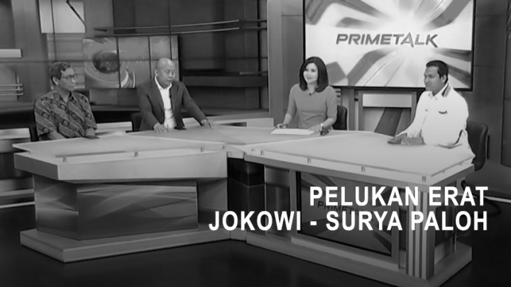 Highlight Prime Talk - Pelukan Erat Jokowi - Surya Paloh (2)