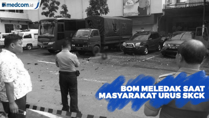 Bom di Polrestabes Medan Meledak Saat Masyarakat Urus SKCK