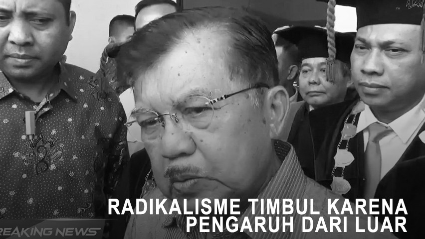 JK: Radikalisme Muncul karena Pengaruh Al Qaeda & ISIS