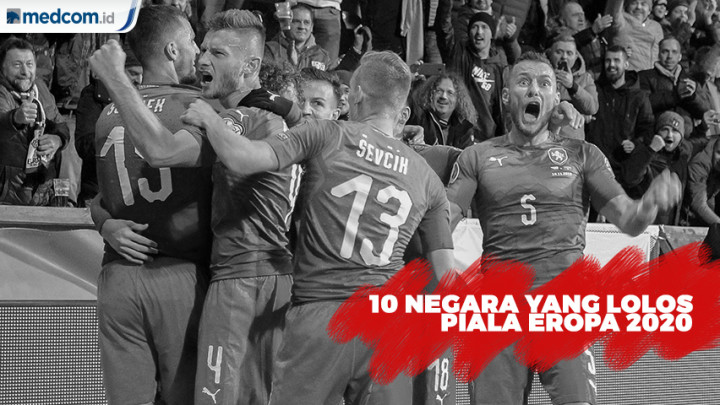 10 Negara yang Lolos Piala Eropa 2020