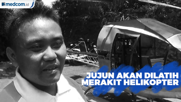 Jujun Perakit Helikopter akan Diberikan Pelatihan