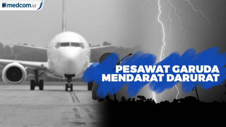 Penumpang Dilarang Turun Saat Pesawat Garuda Mendarat Darurat di Halim