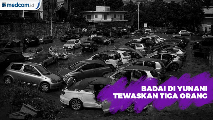 Badai di Yunani Tewaskan Tiga Orang