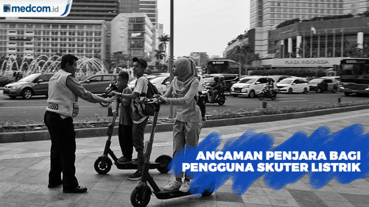 Ancaman Penjara Bagi Pengguna Skuter Listrik di Jalan