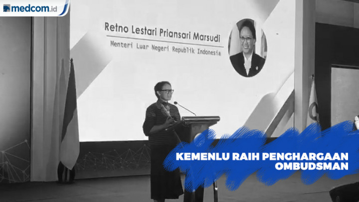 Kemenlu Raih Penghargaan Ombudsman