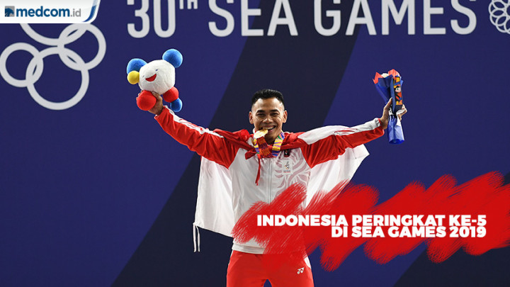 Klasemen Sementara SEA Games 2019: Indonesia Peringkat Ke-5