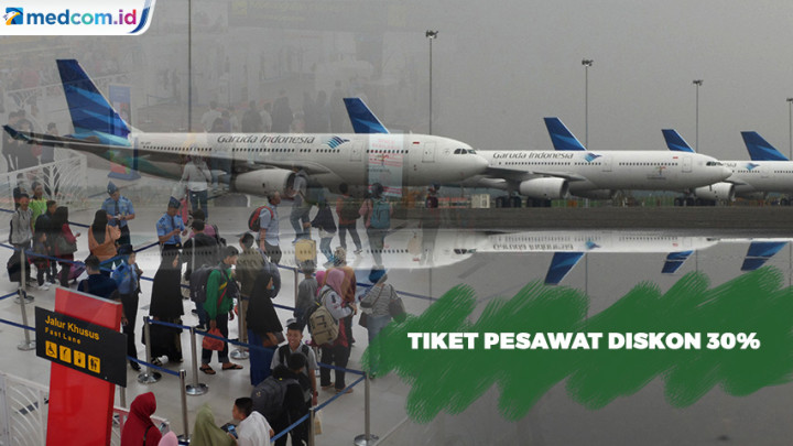 Libur Nataru, Kemenhub Imbau Tiket Pesawat Diskon 30 Persen