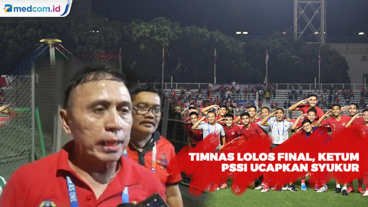 Meski Sempat Tegang, Ketum PSSI Ucapkan Syukur Timnas Lolos ke Final SEA Games