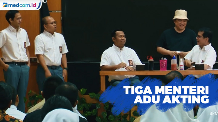 Saat Nadiem, Wishnutama & Erick Thohir Beradu Akting